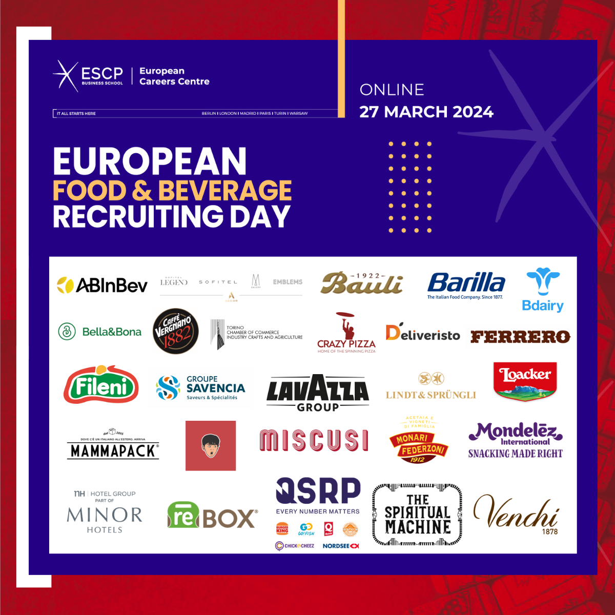 Food & Beverage Recruiting Days 2024