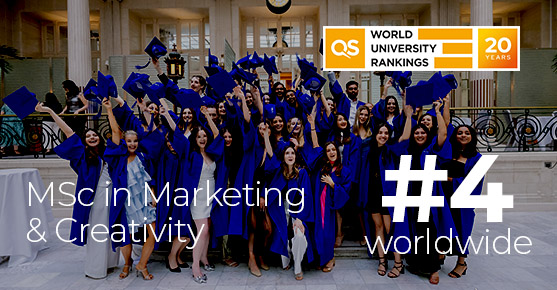 ESCP’s MSc in Marketing & Creativity placed 4th Worldwide by QS World University Rankings