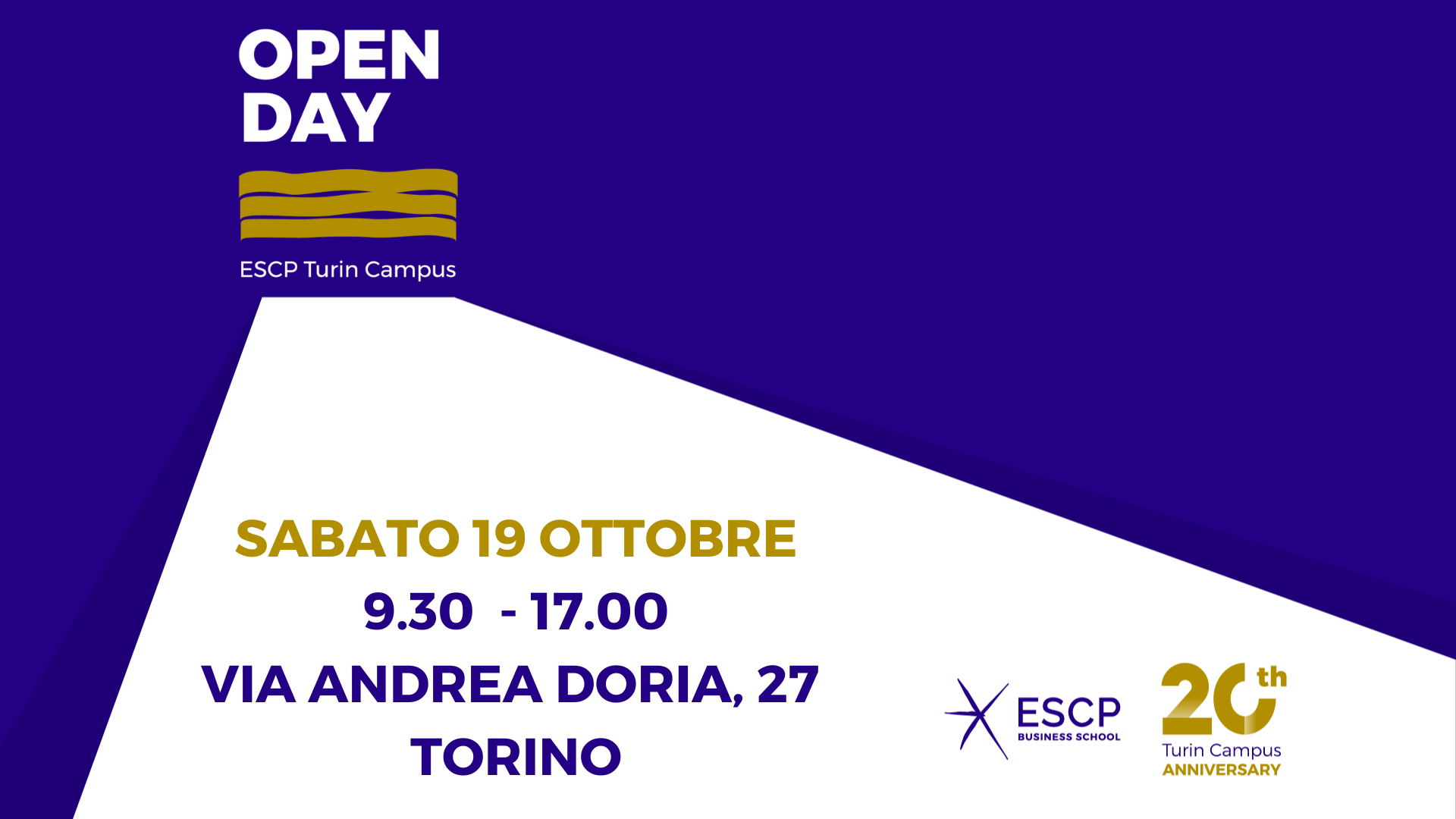 ESCP Turin Campus open day