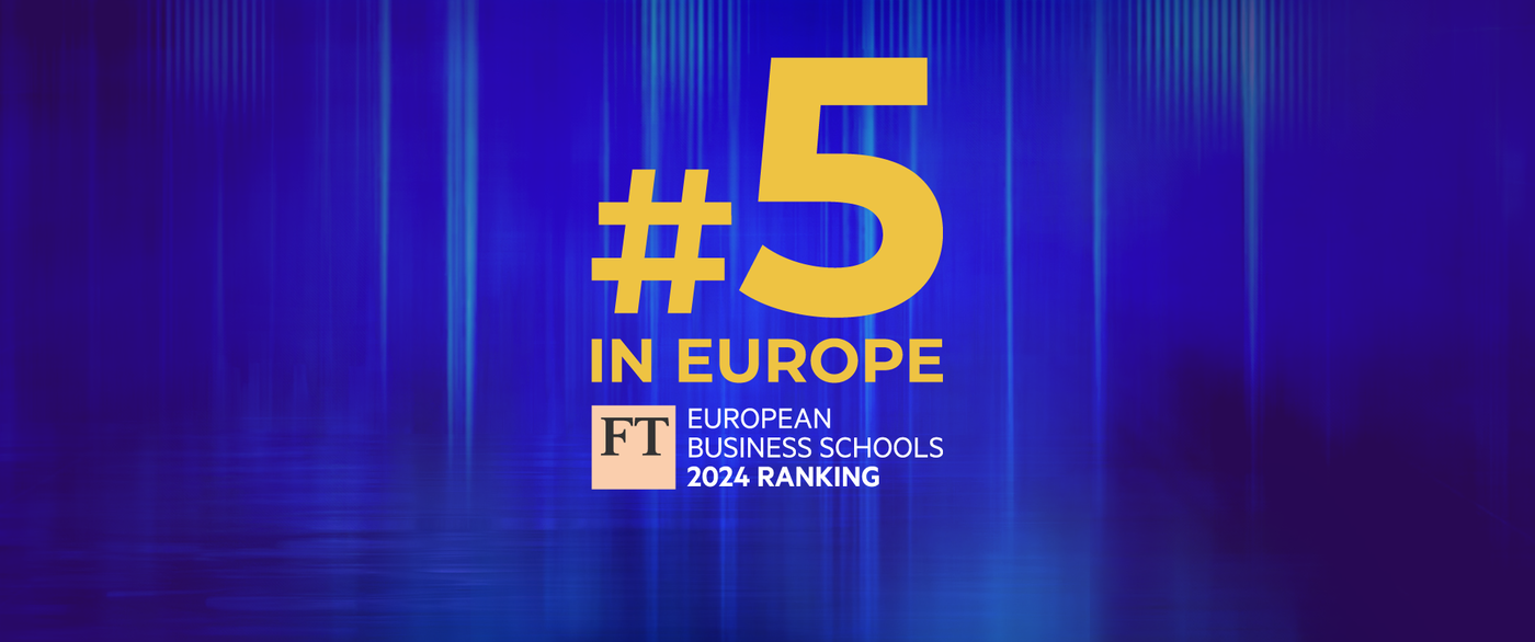 ESCP ranked #5 in europe