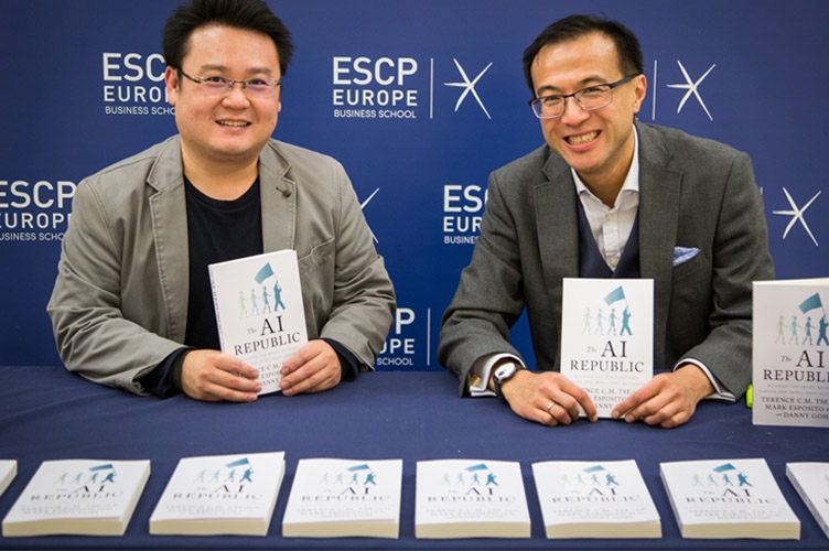 Danny Goh and Terence Tse, authors of ‘The AI Republic: Building the Nexus Between Humans and Intelligent Automation’