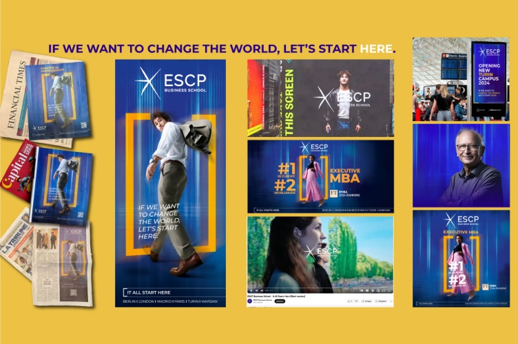 Creative campaign ESCP