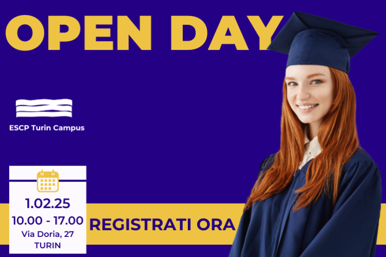 ESCP Turin Campus Open Day Febbraio