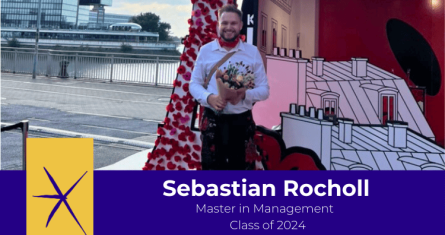 Sebastian Rocholl, Alum of the Master in Management 