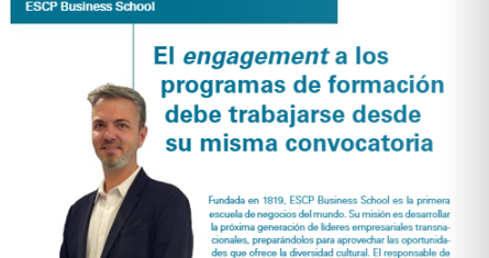 El engagement a los programas de formación debe trabajarse desde su misma convocatoria